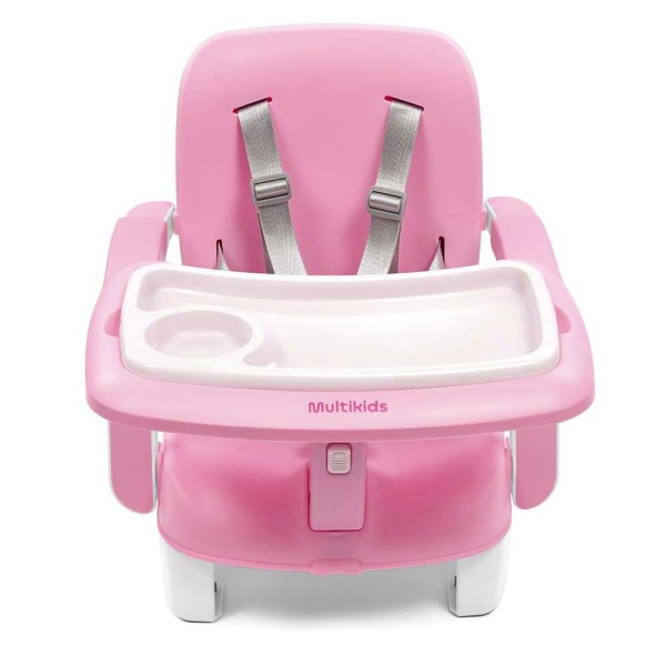 Assento Elevatório para Refeição Portátil Lollipop Rosa Multikids - BB474OUT [Reembalado]