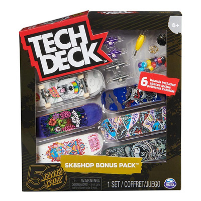 Encontraproduto.com.br - Tech Deck DGK Pack Com 6 Skates e Acessórios - Sunny 2892