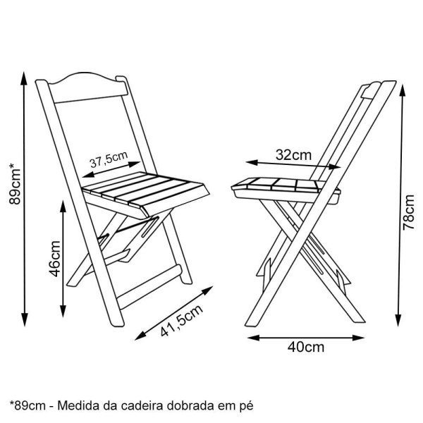 Encontraproduto.com.br - Kit De 20 Conjuntos De Mesa Dobrável 70x110 Com 4 Cadeiras Preto