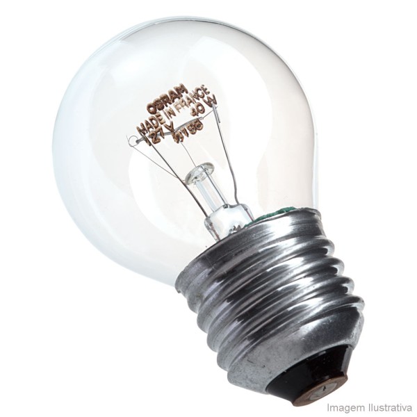 Encontraproduto.com.br - Lâmpada incandescente 127V 40W Bolinha 5107 Osram