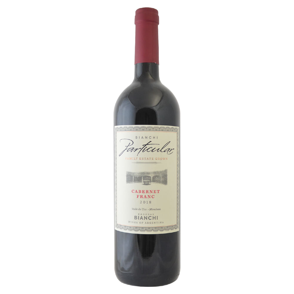 Vinho Argentino Bianchi Particular Cabernet Franc