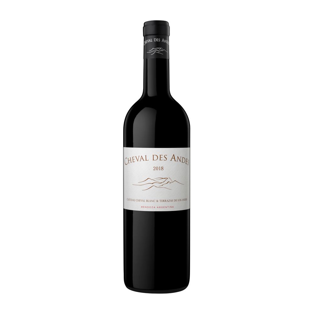Encontraproduto.com.br - Vinho Argentino Tinto Cabernet Sauvignon Cheval des Andes 750ml