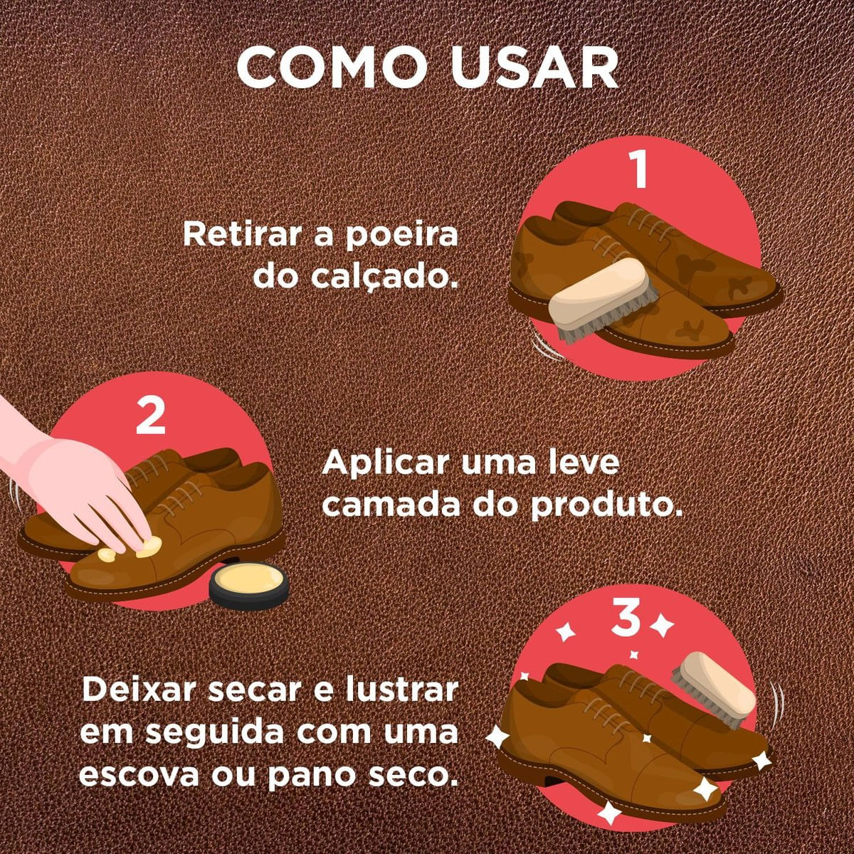 Encontraproduto.com.br - Graxa para Sapato em Pasta Marrom Nugget Lata 36G