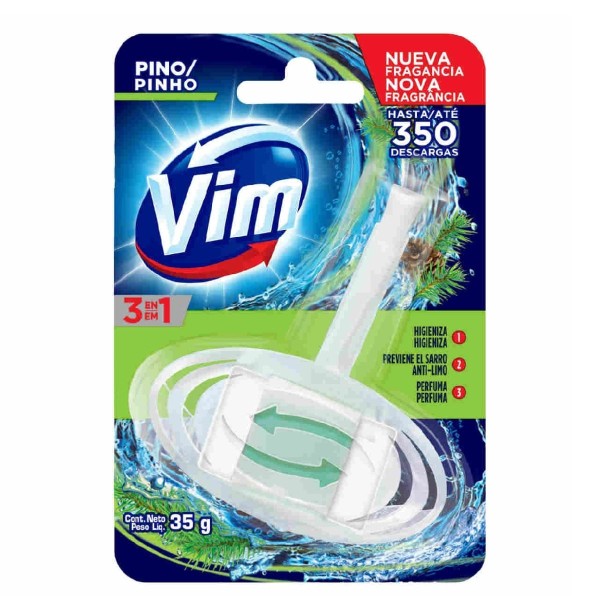 Encontraproduto.com.br - Detergente Sanitário Bloco Pinho Vim 35g