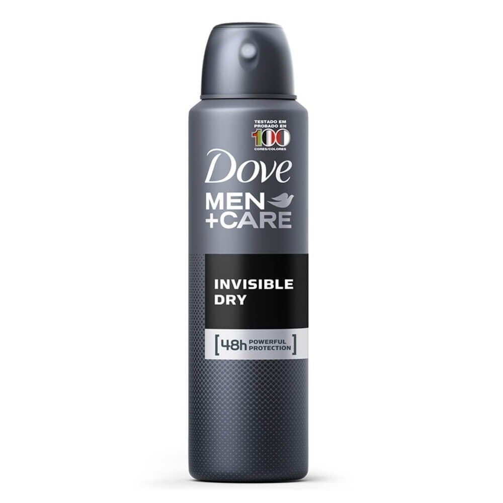 Desodorante Antitranspirante Aerosol Dove Men + Care Invisible Dry 150ml