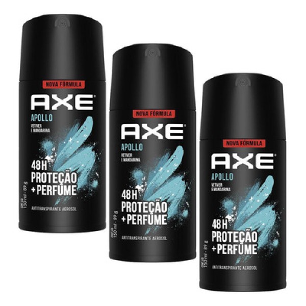 Encontraproduto.com.br - Desodorante Aerossol Masculino Axe Appolo 150ml