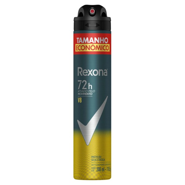 Encontraproduto.com.br - Desodorante Aerossol Masculino Rexona Men V8 200ml