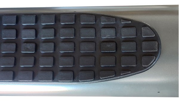 Encontraproduto.com.br - Estribo Oval Ranger 2013 A 2020 Cabine Simples Grafite
