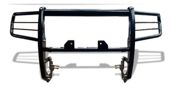 Encontraproduto.com.br - Para-Choque de Impulsão L-200 Triton 17 a 2020 C/Suporte Preto