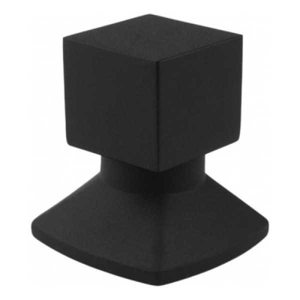 Encontraproduto.com.br - Acabamento Registro Quadrado Preto Fosco Encaixe Padrao Deca Docol Meber