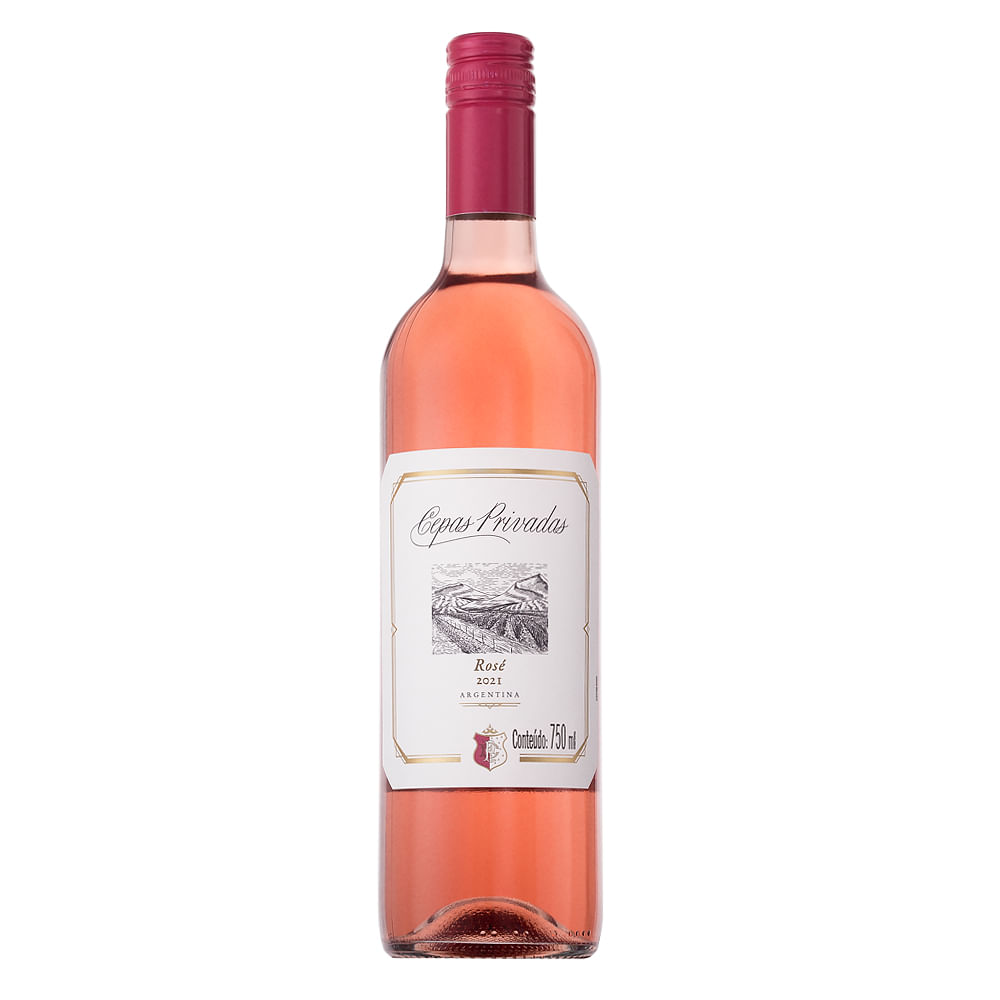 VINHO ROSE ARGENTINO CEPAS PRIVADAS 750ML