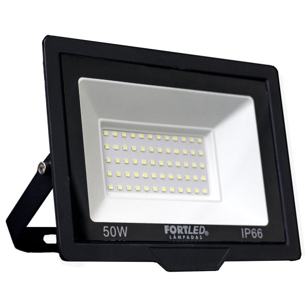 Encontraproduto.com.br - Kit 10 Refletores de Led  50W Fortled