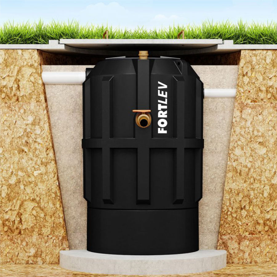Encontraproduto.com.br - Kit Biodigestor Max 1.500L/Dia e Leito de Secagem Fortlev