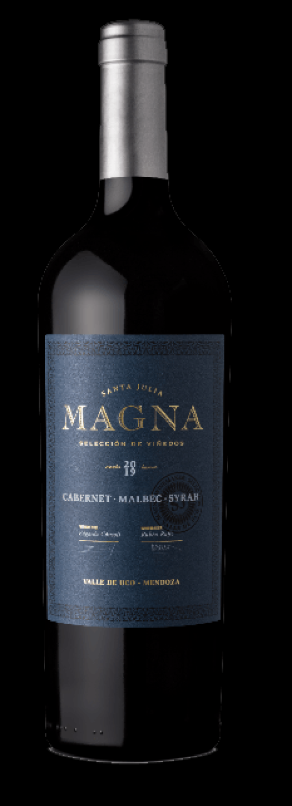 Vinho Argentino Tinto Seco Magna Santa Julia Cabernet Malbec Syrah Mendoza Garrafa 750ml