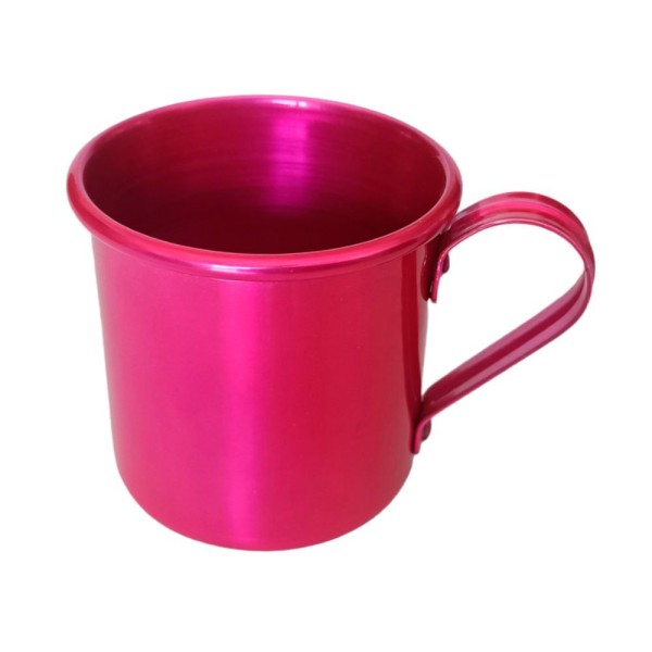 Encontraproduto.com.br - Caneca Copo Moscow Mule Alumínio 250ml Drink Café Varias Cores Cor:azul