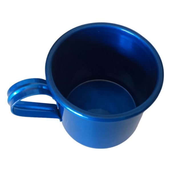 Encontraproduto.com.br - Caneca Copo Moscow Mule Alumínio 250ml Drink Café Varias Cores Cor:azul