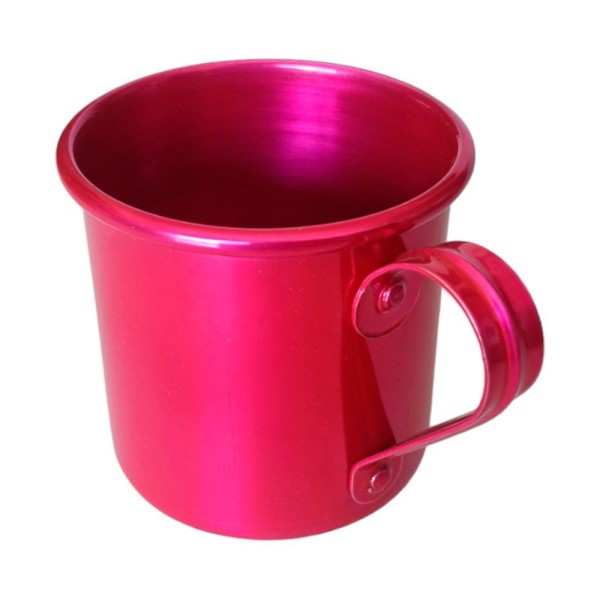 Encontraproduto.com.br - Caneca Copo Moscow Mule Alumínio 250ml Drink Café Varias Cores Cor:azul