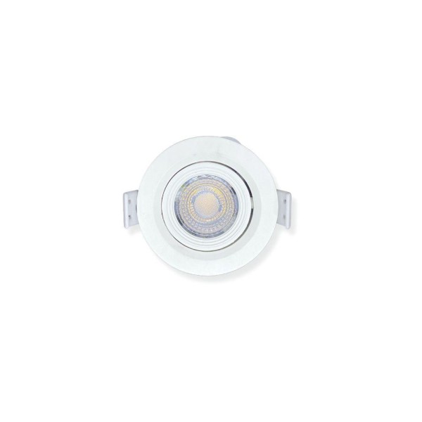 Encontraproduto.com.br - Spot Led Embutido 3w Bivolt Redondo 3000k 6000k