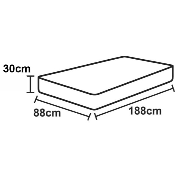 Encontraproduto.com.br - Lençol Unique Avulso de Baixo Solteiro com Elástico Micro Percal 400 Fios - Preto