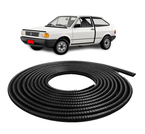 Encontraproduto.com.br - Borracha Acabamento Couro De Cobra Gol Quadrado 05 Metros