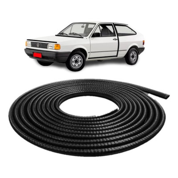 Encontraproduto.com.br - Borracha Acabamento Couro De Cobra Gol Quadrado 05 Metros