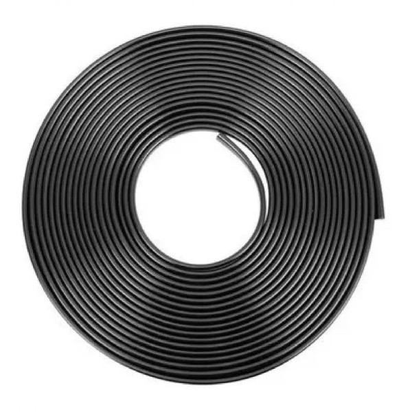 Encontraproduto.com.br - Borracha Acabamento Couro De Cobra Gol Quadrado 05 Metros