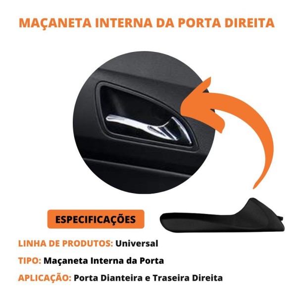 Encontraproduto.com.br - Macaneta Interna Hb20 12 A 19 Gatilho Hb20s Diant Tras Dir