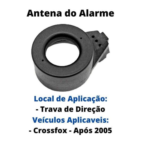 Encontraproduto.com.br - Antena Módulo Alarme Pequeno Trava Direção Crossfox Após 05