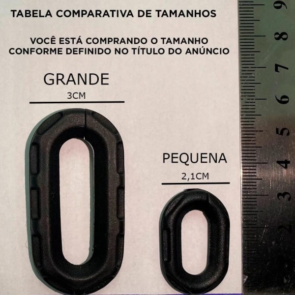 Encontraproduto.com.br - 40 Mt Corrente Plástica Isola Calha Chuva Elo P Zebrada