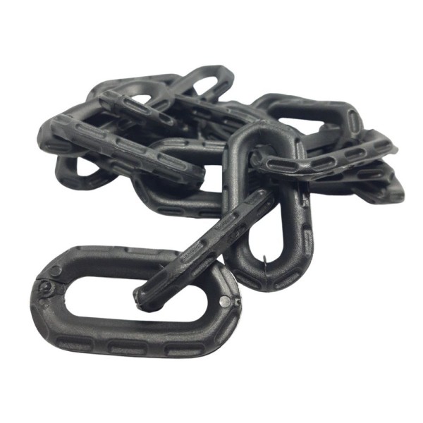 Encontraproduto.com.br - 40 Mt Corrente Plástica Isola Calha Chuva Elo G Preto