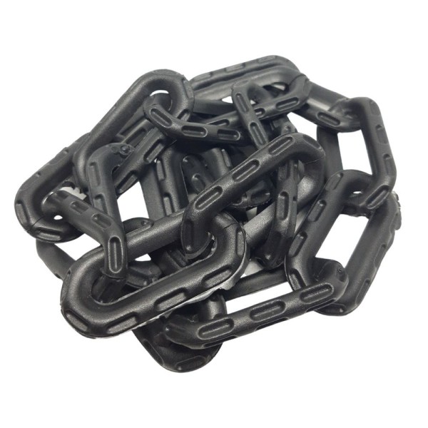 Encontraproduto.com.br - 40 Mt Corrente Plástica Isola Calha Chuva Elo G Preto