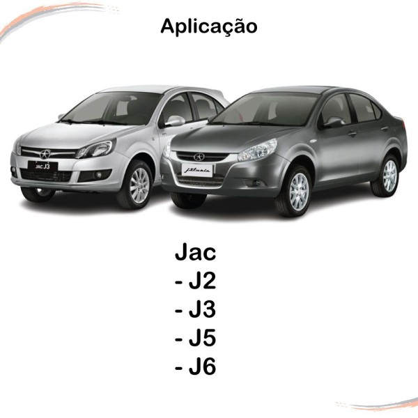 Encontraproduto.com.br - Par De Borrachas Da Porta Jac J2 J3 J5 J6