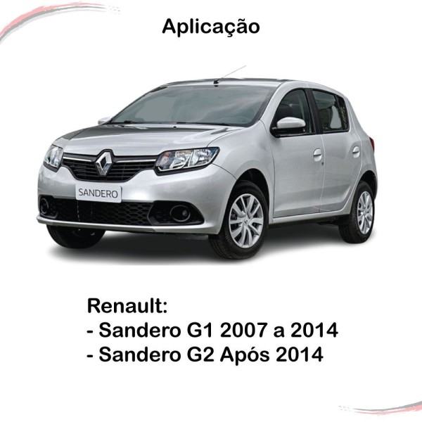Encontraproduto.com.br - Par Amortecedor Porta-malas Mola A Gás Sandero G1 G2 Após 07