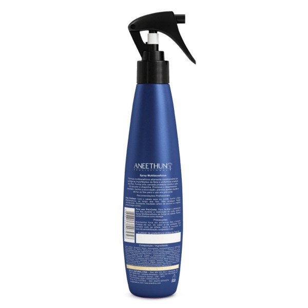 Encontraproduto.com.br - Aneethun Linha A - Kit Shampoo 300 ml + Spray Multifuncional 150ml + Creme Silicone Cachos 250 ml