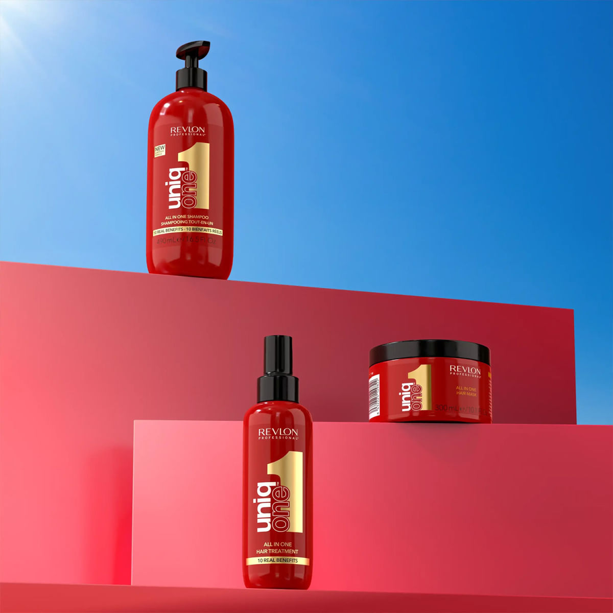 Encontraproduto.com.br - Kit Revlon Professional Uniq All in One Shampoo e One Coconut (2 produtos)