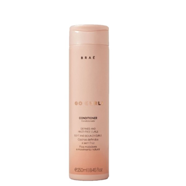Encontraproduto.com.br - Kit Braé Go Curly Shampoo Condicionador Máscara e Essential Oil Blend (4 produtos)