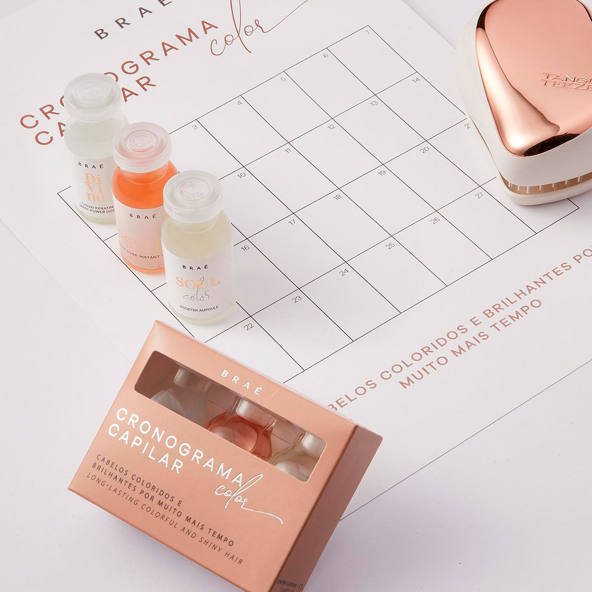 Encontraproduto.com.br - Kit Braé Blond Repair Shampoo Condicionador e Cronograma Capilar Color (3 produtos)