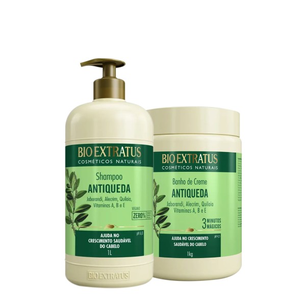 Encontraproduto.com.br - Kit Bio Extratus Jaborandi Antiqueda Shampoo Litro e Máscara (2 produtos)