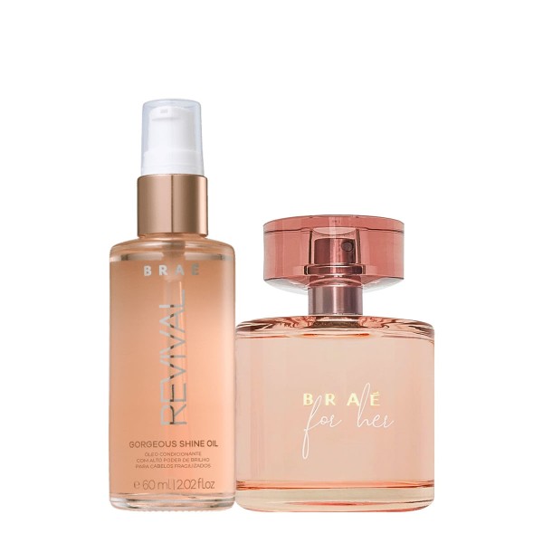 Encontraproduto.com.br - Kit Braé for Her e Gorgeous Shine (2 produtos)