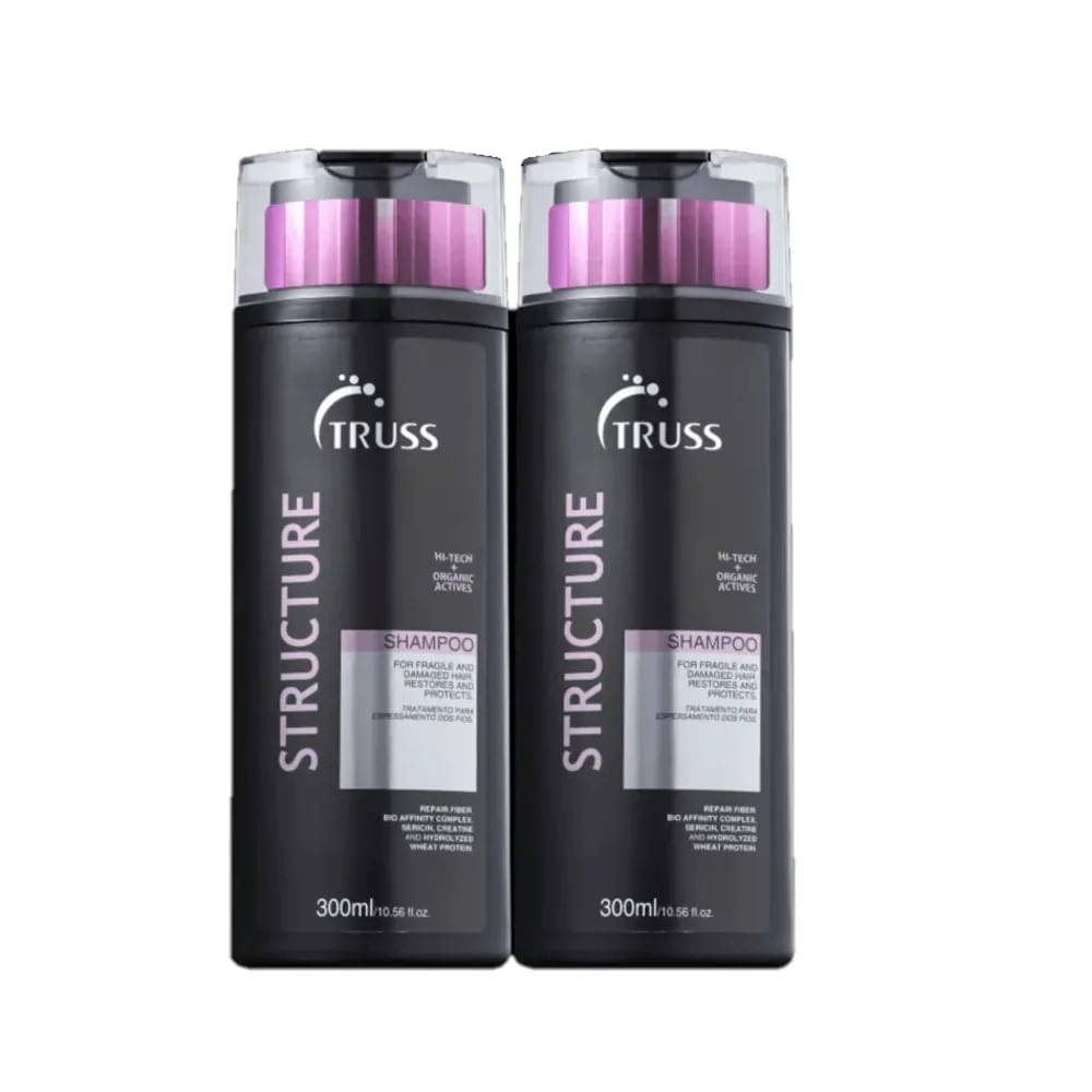 Truss Structure Shampoo 300ml 2 Unidades