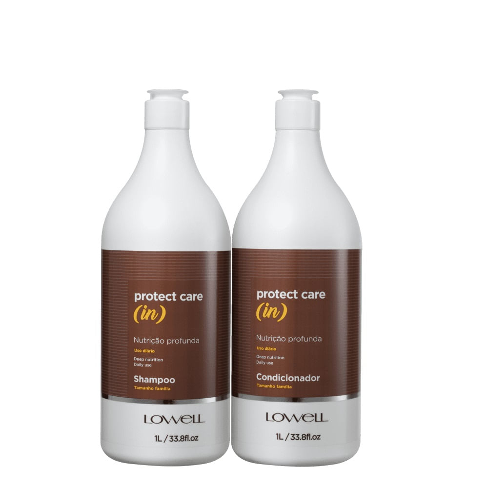 Kit Lowell Protect Care (in) Dupla Nutricao (2 Produtos)