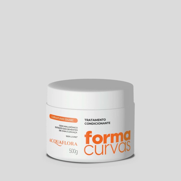 Encontraproduto.com.br - Kit Acquaflora Forma Curvas Shampoo Tratamento Condicionante e Creme de Pentear Crespos (3 produtos)