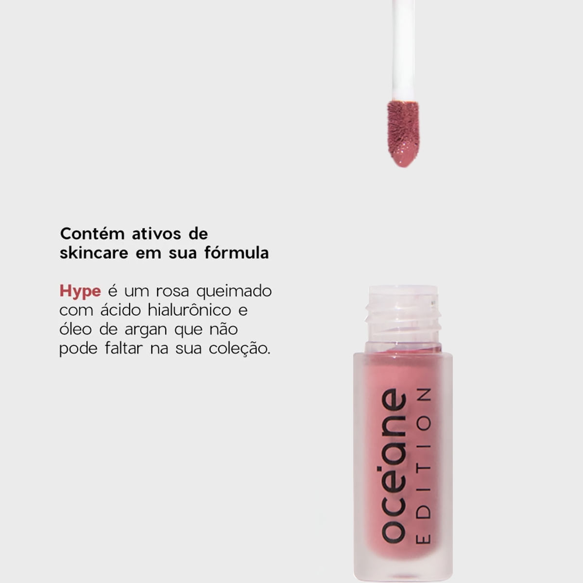 Encontraproduto.com.br - Kit Océane Edition Mini Color My Lips Batom Real Deal Naked e Hype (3 produtos)