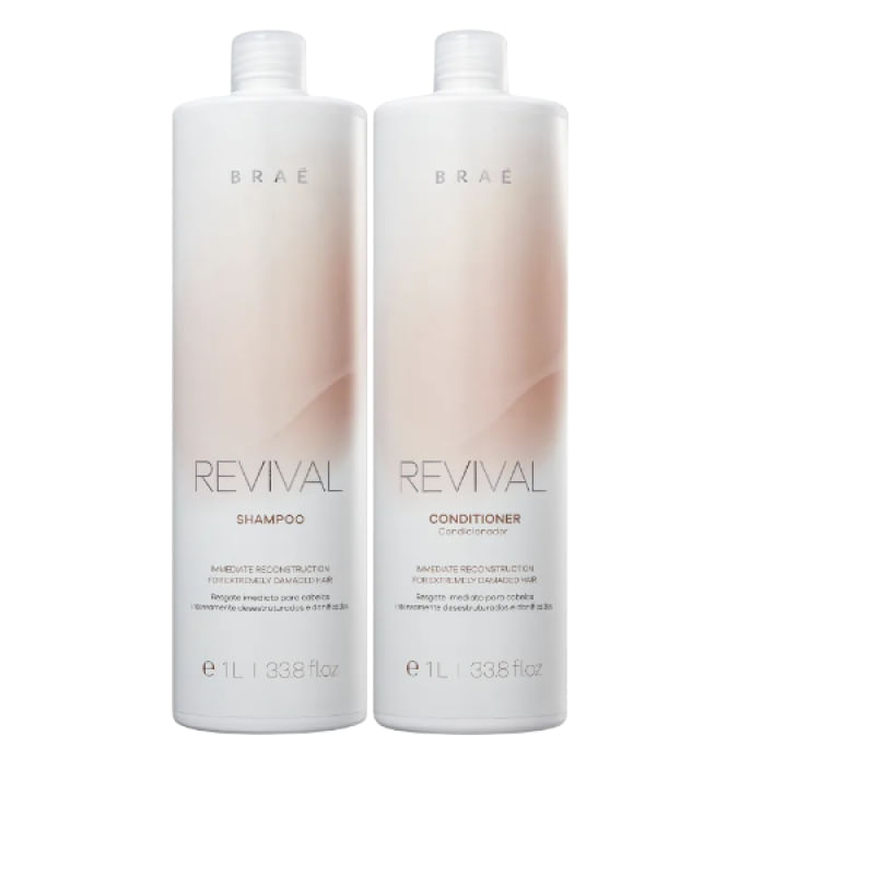 Brae Revival Tratamento Profissional Duo + Cronograma Capilar Color