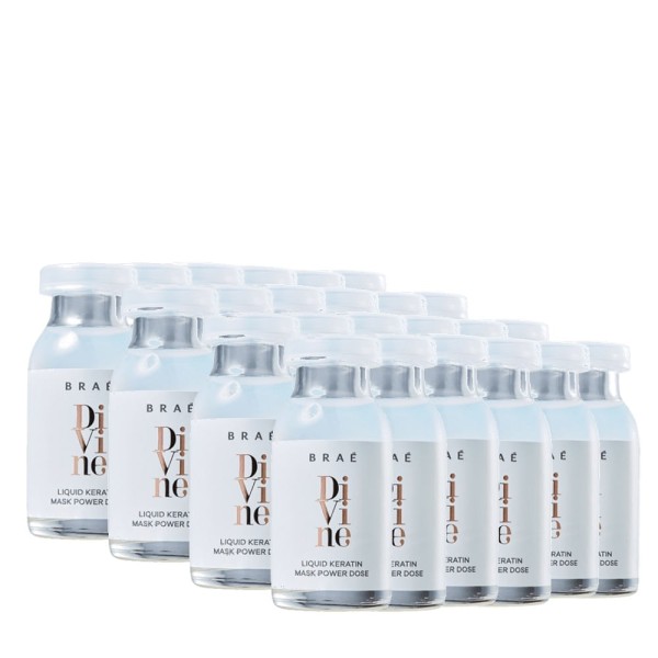 Encontraproduto.com.br - Brae Divine Power Dose Ampola de Tratamento 13ml 24un