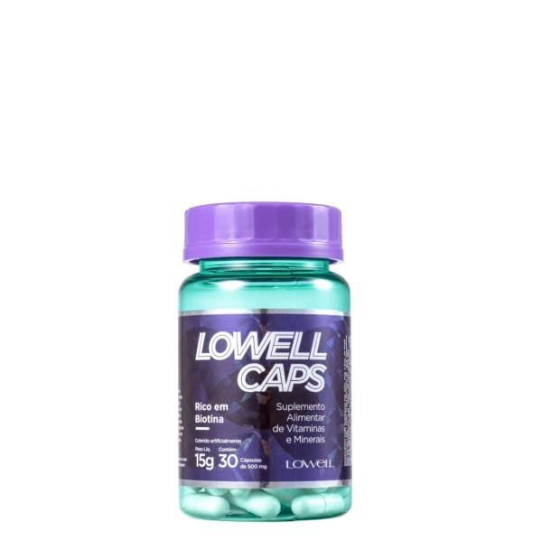 Encontraproduto.com.br - Kit Lowell Caps - Suplemento Alimentar 15g (2 Unidades)