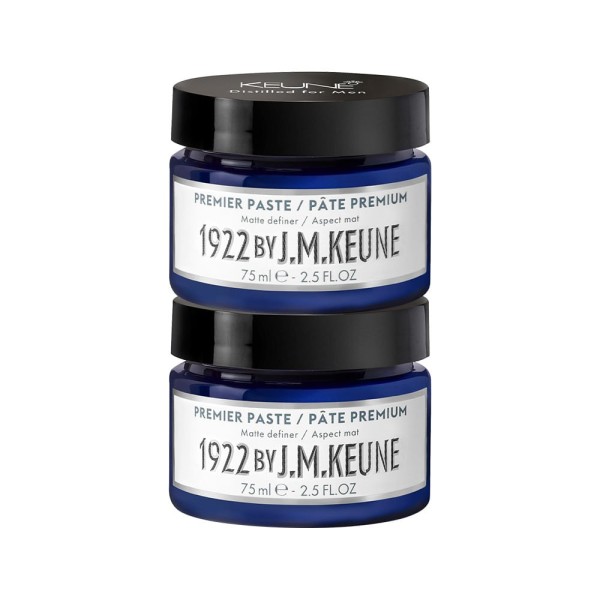 Encontraproduto.com.br - Kit Keune 1922 By J.M. Premier Paste  Pasta Modeladora 75ml (2 unidades)