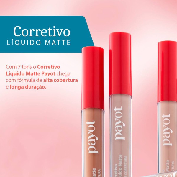 Encontraproduto.com.br - Kit Payot Alta Cobertura Base Cor 4 e Corretivo (2 produtos)
