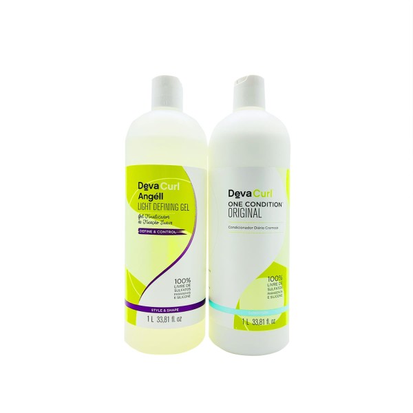 Encontraproduto.com.br - Kit Deva Curl Cachos Definidos e Hidratados (2 produtos)