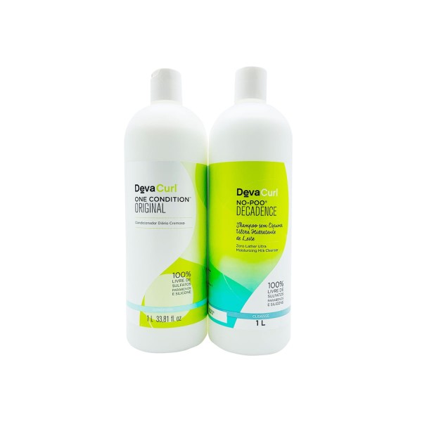 Encontraproduto.com.br - Kit Deva Curl Decadence One (2 produtos)